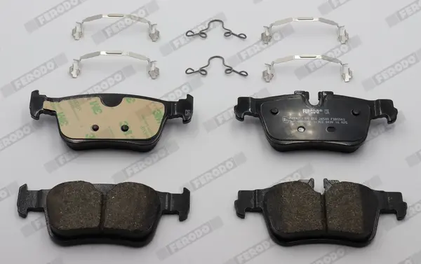 Комплект гальмівних колодок задн, VOLVO S60 III, S90 II, V60 II, V90 II, XC60 II 2.0-2.0H 03.16- Ferodo FDB5563 (фото 1)