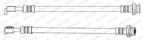 Автозапчасть ferodo FHY2736