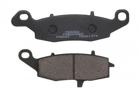 Тормозні (гальмівні) колодки ferodo FDB2048EF