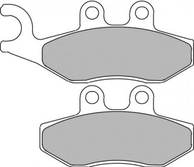 Тормозные колодки ferodo FDB2142EF