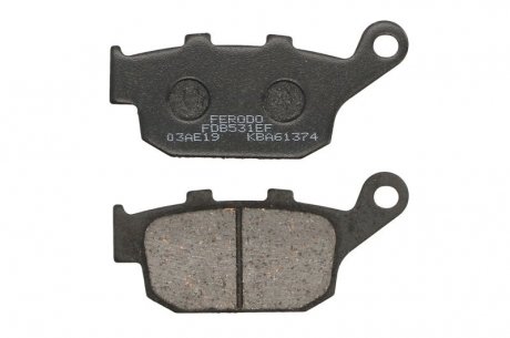 Тормозні (гальмівні) колодки ferodo FDB531EF