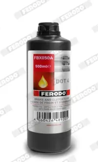 Гальмівна рідина DOT4, 0,5L Ferodo FBX050A
