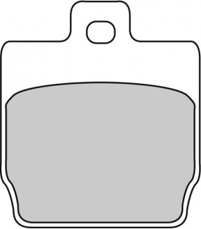 Колодки ручного (стоячого) тормоза ferodo FDB2062EF