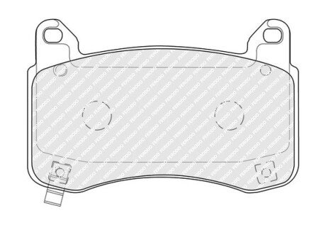 Колодки ручного (стоячого) тормоза ferodo FDB5327