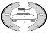 Колодки ручного (стоячого) тормоза ferodo FSB4190