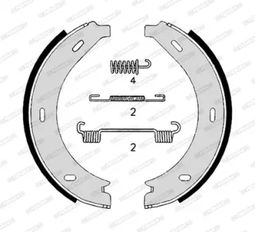 Колодки ручного (стоячого) гальма Ferodo FSB4306