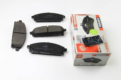 Передние тормозные колодки ferodo FDB1263