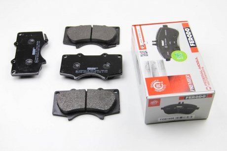 Передние тормозные колодки ferodo FDB1698