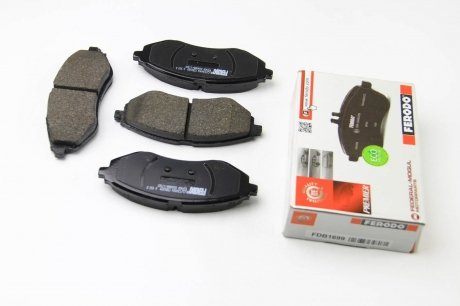 Передні тормозні (гальмівні) колодки ferodo FDB1699