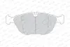 Передние тормозные колодки ferodo FDB1001