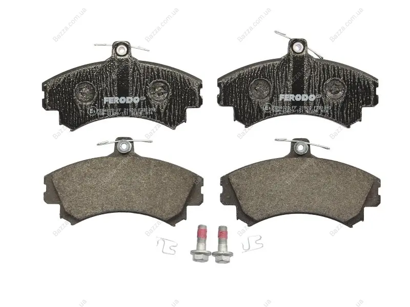 Передние тормозные колодки ferodo FDB1093