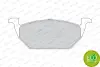 Передние тормозные колодки ferodo FDB1094