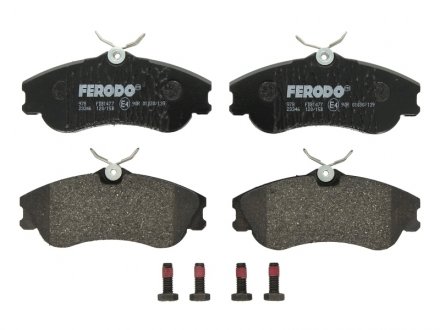 Передние тормозные колодки ferodo FDB1477