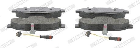 Передні тормозні (гальмівні) колодки ferodo FDB1493