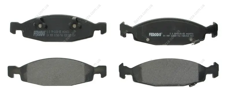Передні тормозні (гальмівні) колодки Ferodo FDB1523 (фото 1)