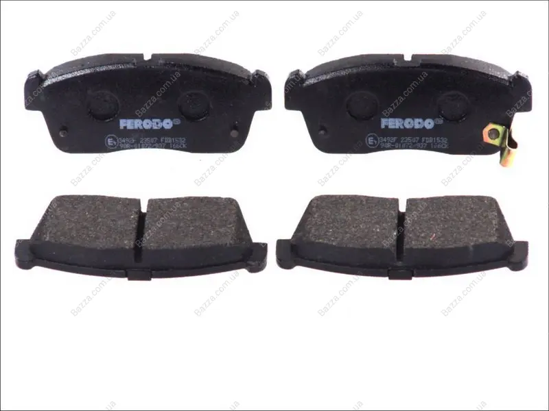 Передние тормозные колодки ferodo FDB1532