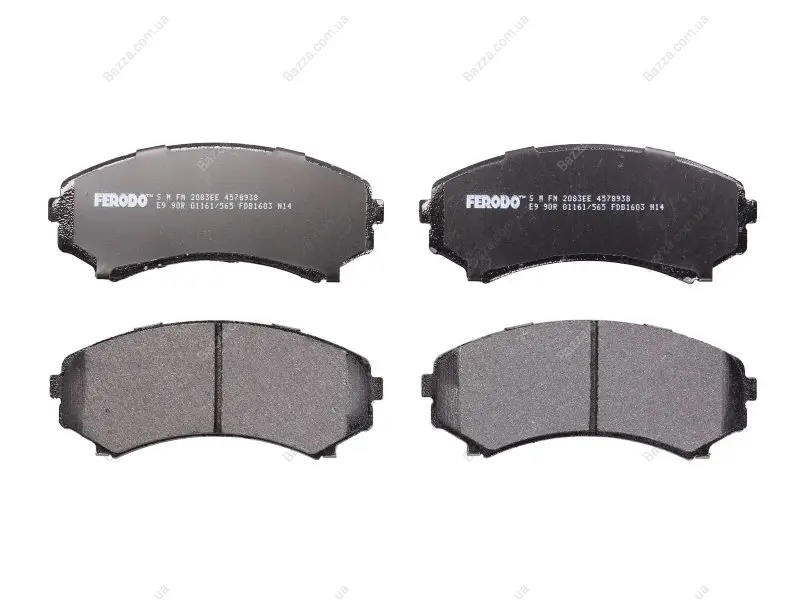 Передні тормозні (гальмівні) колодки Ferodo FDB1603 (фото 1)