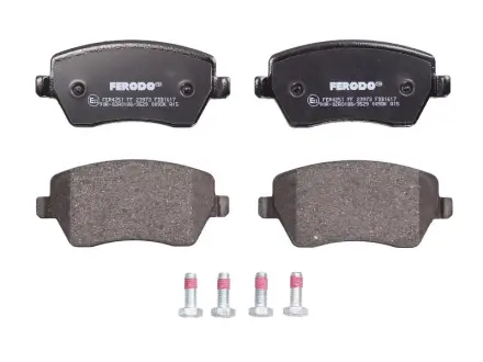 Передние тормозные колодки ferodo FDB1617