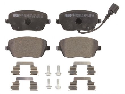 Передні тормозні (гальмівні) колодки ferodo FDB1662 на Шкода Фабия 2