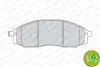 Передні тормозні (гальмівні) колодки Ferodo FDB1745 (фото 2)