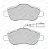Передние тормозные колодки ferodo FDB1945