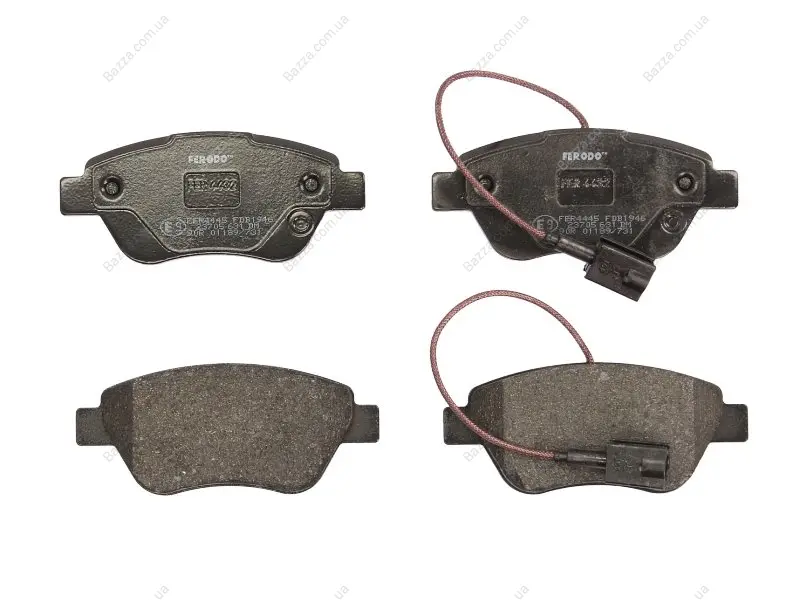 Передние тормозные колодки ferodo FDB1946