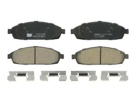 Передние тормозные колодки ferodo FDB4002