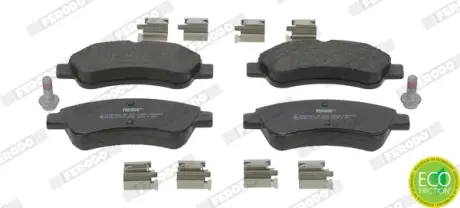 Передние тормозные колодки ferodo FDB4066