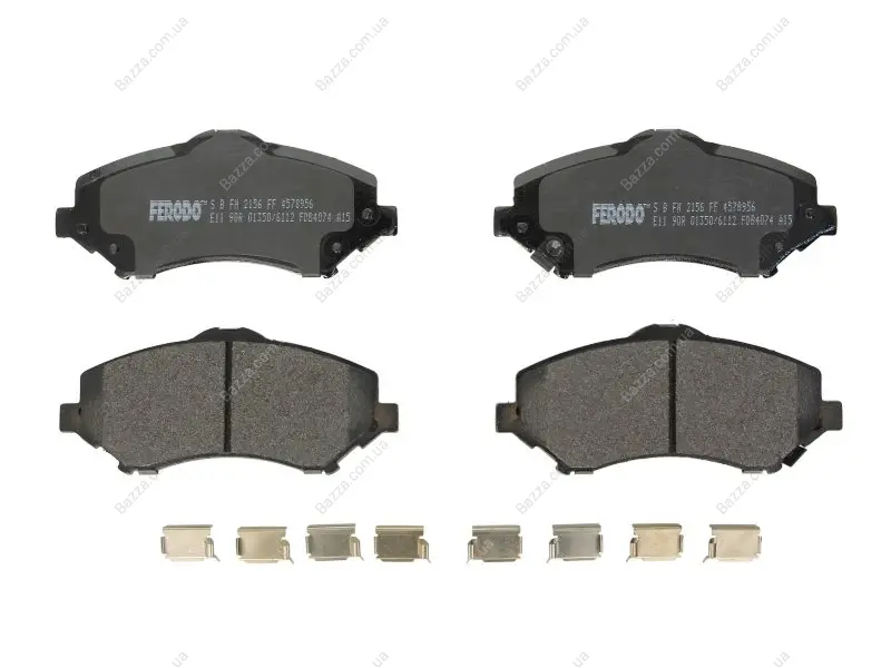 Передние тормозные колодки ferodo FDB4074