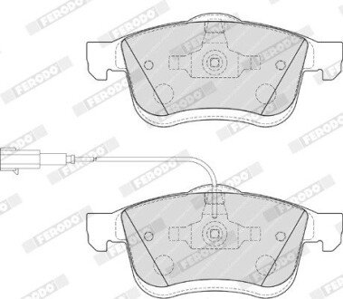 Передні тормозні (гальмівні) колодки ferodo FDB4184