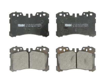 Передні тормозні (гальмівні) колодки ferodo FDB4277