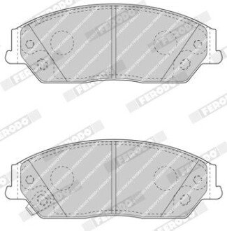 Передние тормозные колодки ferodo FDB4443 на Тойота Камри 40