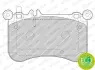 Передние тормозные колодки ferodo FDB4696
