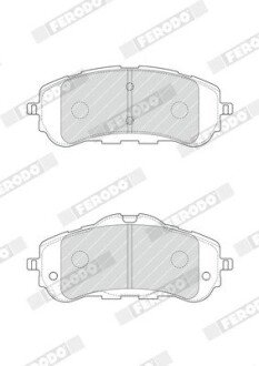 Передні тормозні (гальмівні) колодки ferodo FDB4764