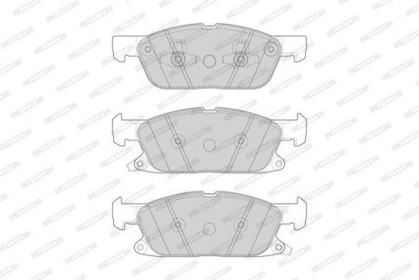 Передні тормозні (гальмівні) колодки ferodo FDB4930