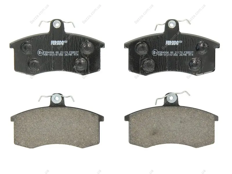 Передние тормозные колодки ferodo FDB527