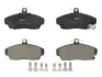 Передні тормозні (гальмівні) колодки Ferodo FDB613 (фото 1)