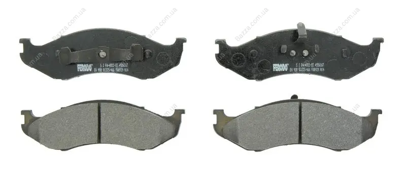 Передні тормозні (гальмівні) колодки Ferodo FDB929 (фото 1)