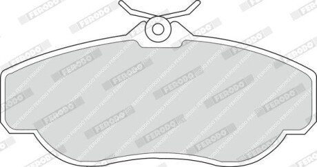 Передні тормозні (гальмівні) колодки ferodo FDB980