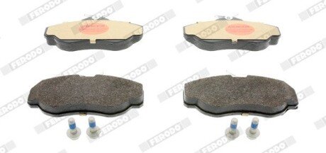 Передні тормозні (гальмівні) колодки ferodo FDB980 на Рендж (ленд) ровер Дискавери 2