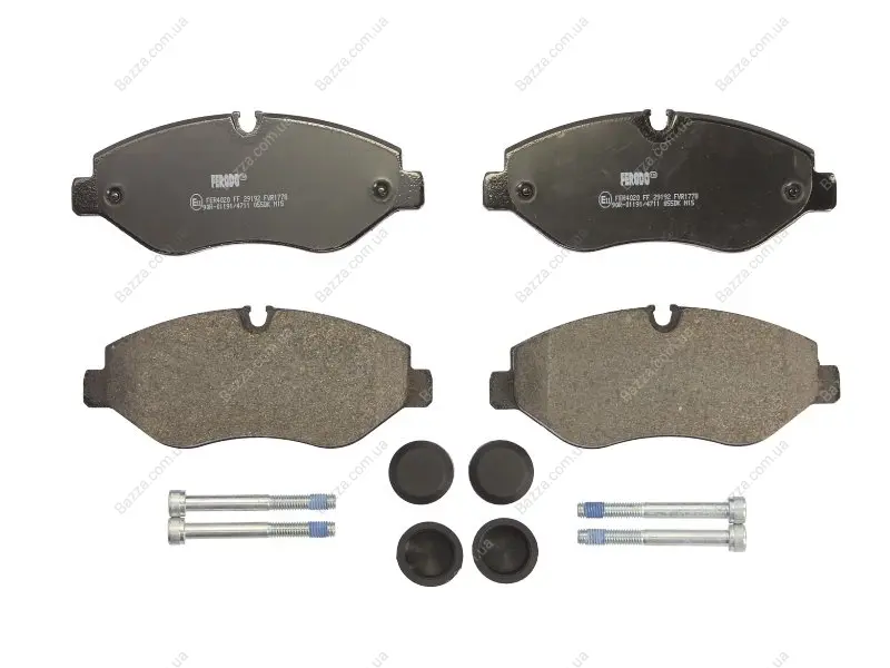 Передние тормозные колодки ferodo FVR1778