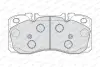 Передние тормозные колодки ferodo FVR4038