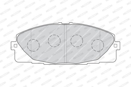 Передні тормозні (гальмівні) колодки ferodo FVR4327
