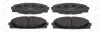Передние тормозные колодки ferodo FVR4327