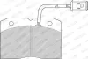 Передние тормозные колодки ferodo FVR655