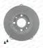Передний тормозной диск ferodo DDF055C