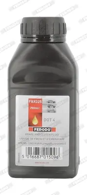 Рідина гальмівна DOT 4 0.25л Ferodo FBX025 (фото 1)