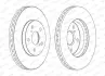 Тормозной диск ferodo DDF1446C
