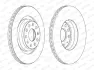 Тормозной диск ferodo DDF1503C