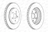 Тормозной диск ferodo DDF1544C